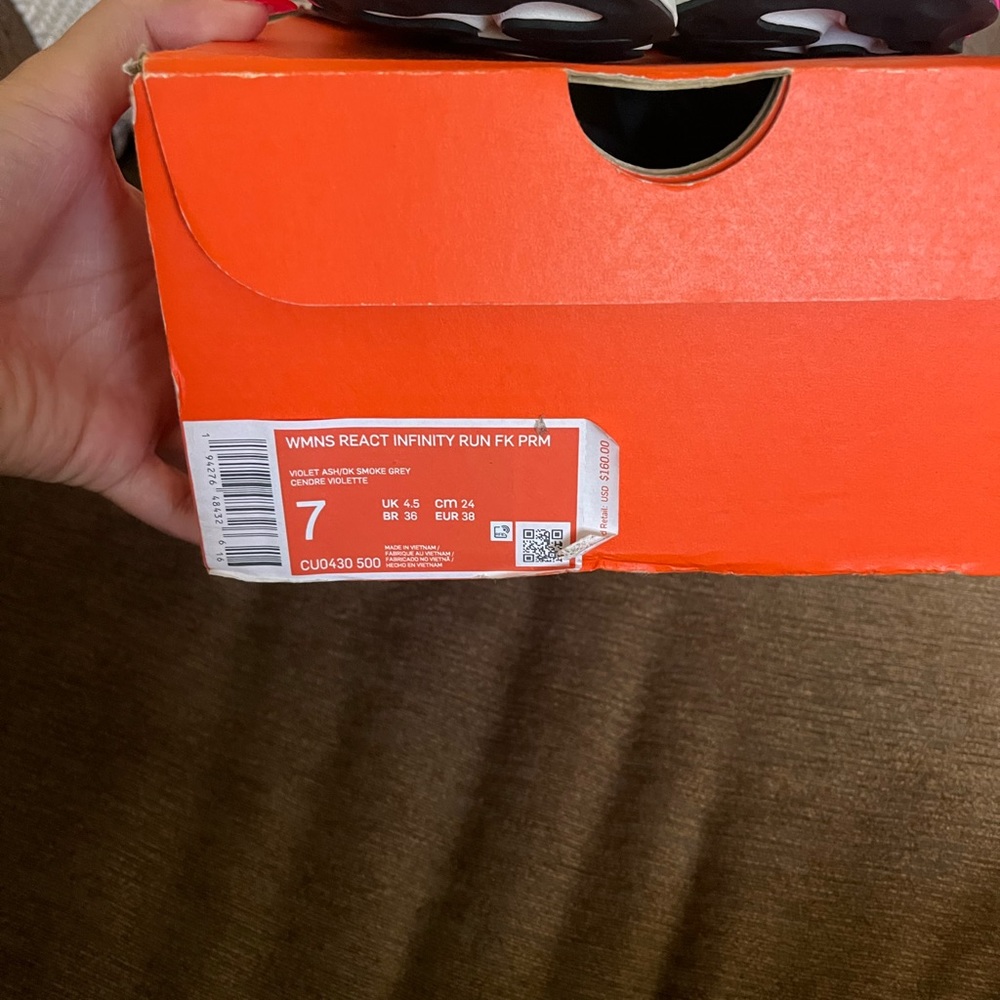 Nike React Infinity Run Flyknit Premium Women’s Running Shoe